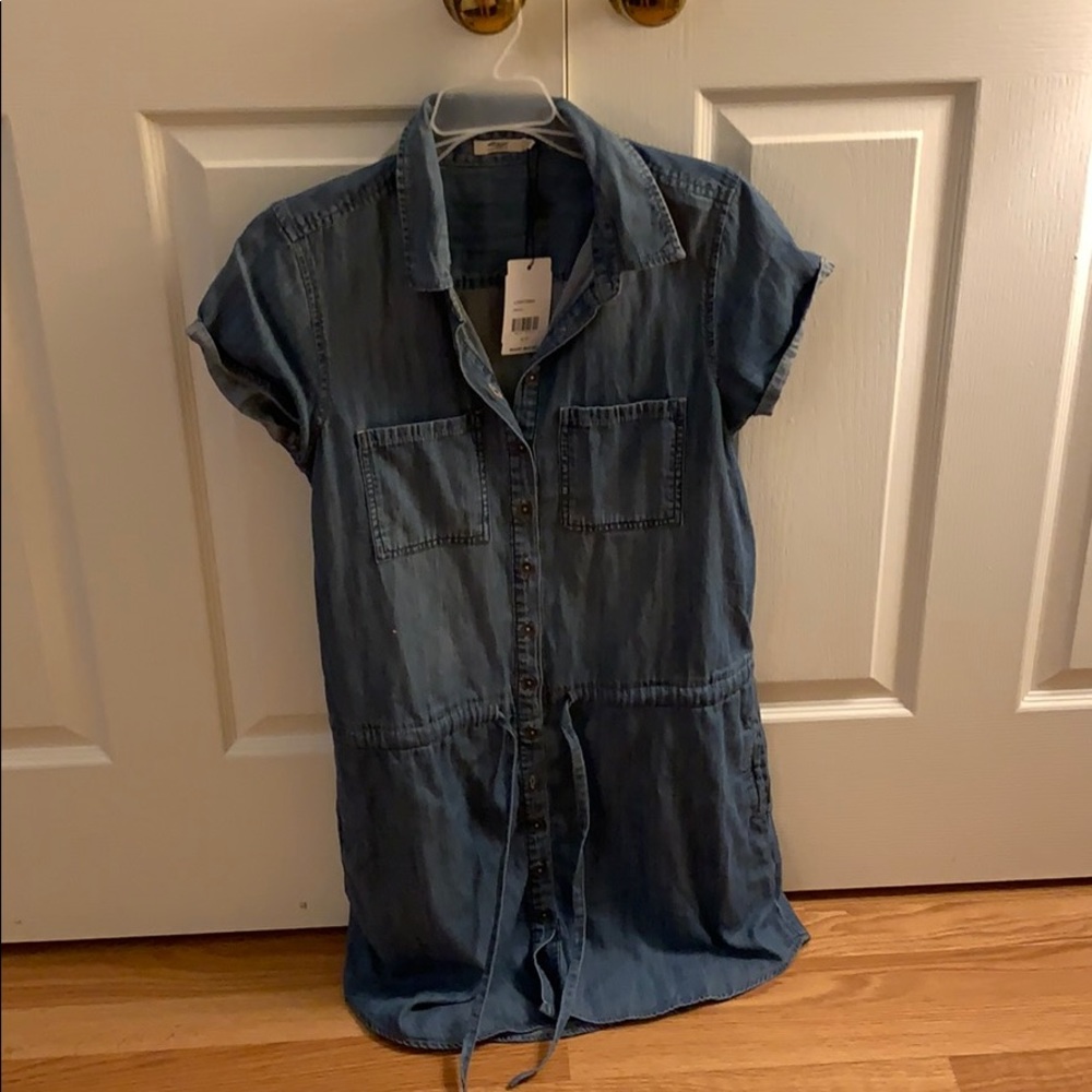 Denim dress